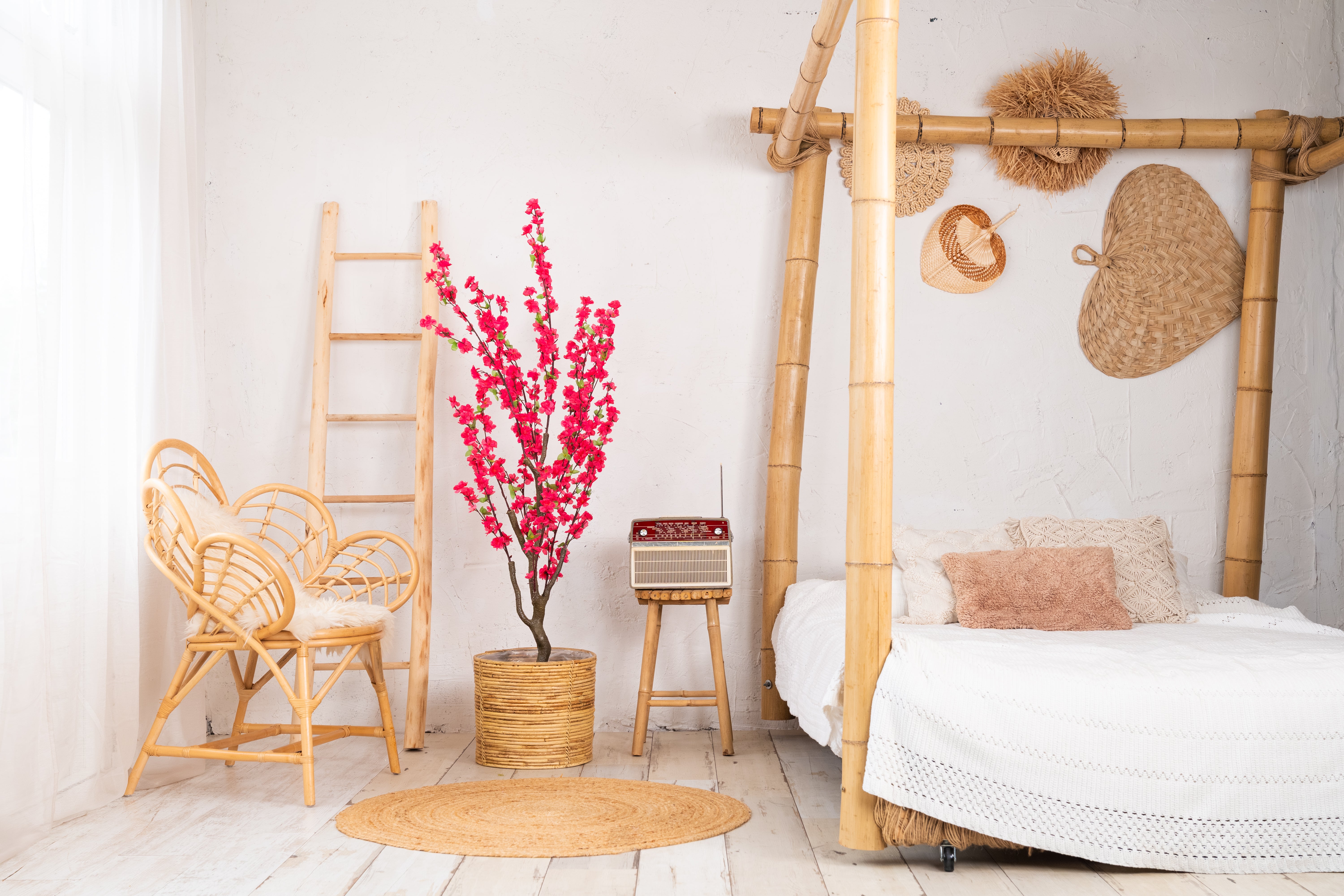 150cm Bloesem Roze