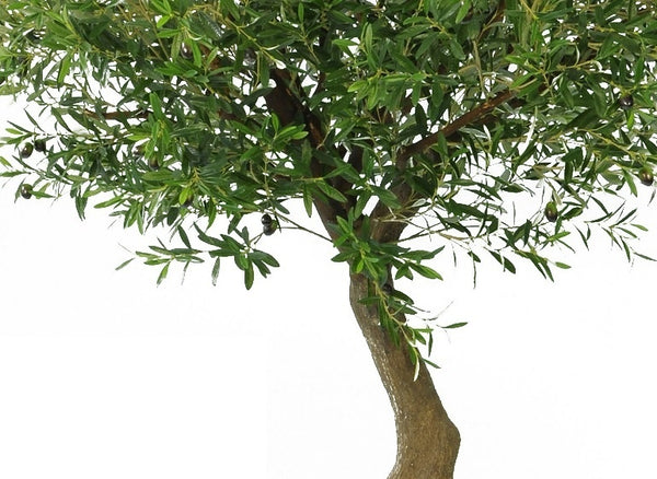 Sfeervolle kunst olijfboom met 270 cm hoogte