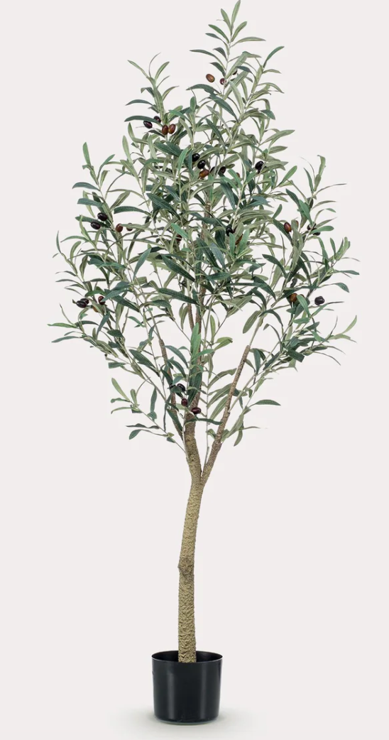 Kunst Olijfboom -  Olea europaea - Olijfboom - 140 cm