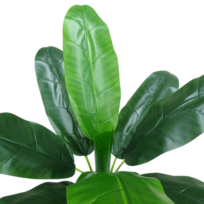 Bananenplant kunstplant 160 cm - 3 stammen