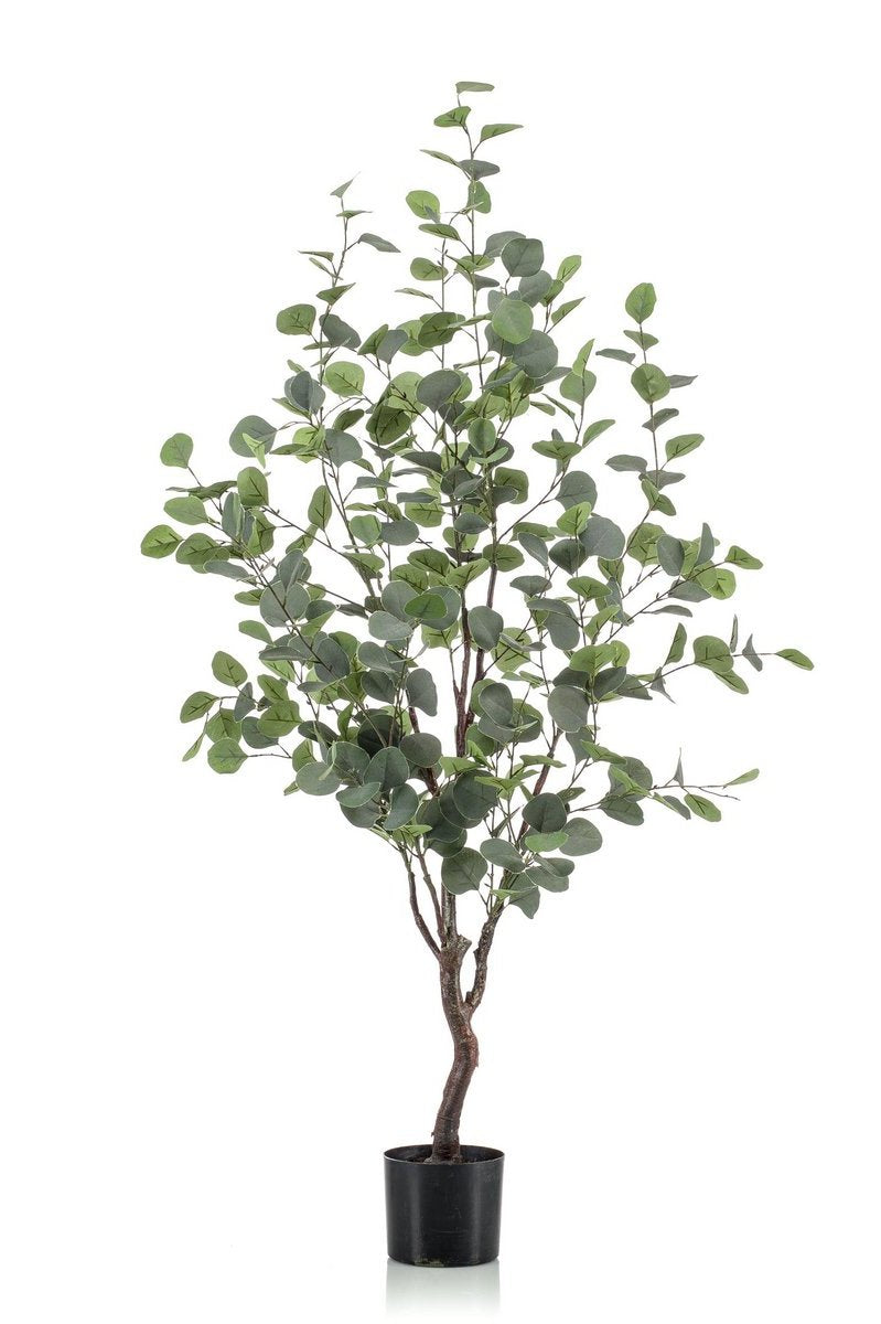 Imitatie eucalyptus plant 120cm hoogte interieur