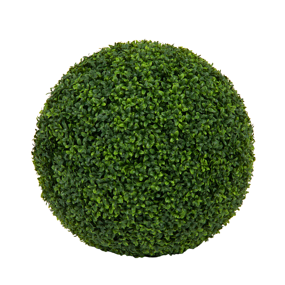 Kunstige buxus bol voor buiten decoratie