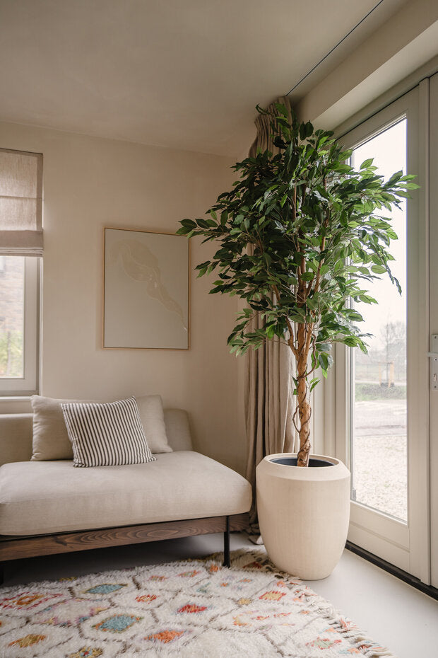 Kunstplant Ficus Groen 240 cm