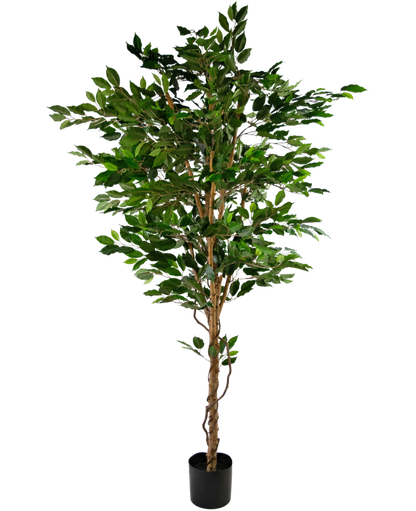 Kunstplant Ficus Groen 210 cm