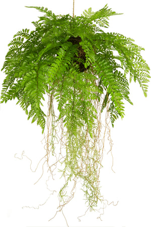 Kunst hangplant met realistische uitstraling